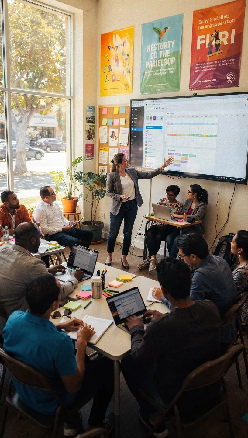 Task management software enhancing productivity and organization